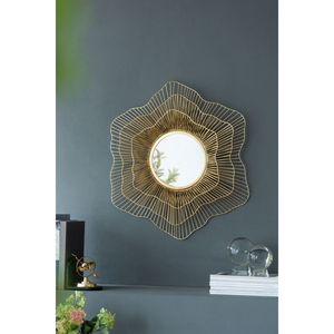 Specchio da Parete in Metallo D27x2.4 per Arredamento Casa, Bagno o Soggiorno, Facilmente Montabile a Parete - Product Image 1