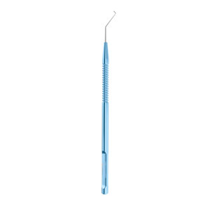 Phaco Chopper pour technique de hachage croisé, longueur 120 mm, manche rond en titane, instrument microchirurgical ophtalmique de précision - Product Image 2