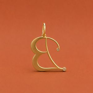 S925 <b>Silver</b> 'B' Letter Brilliant Cut Moissanite Diamond Customize <b>Pendant</b> <b>For</b> <b>Men</b> Women - Product Image 4
