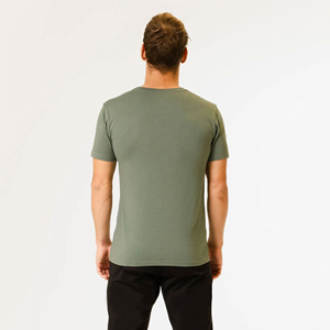 T-shirts promotionnels pour hommes, vintage, écologiques, 100% coton, col rond, manches courtes, impression de logo personnalisée, coupe classique - Product Image 3