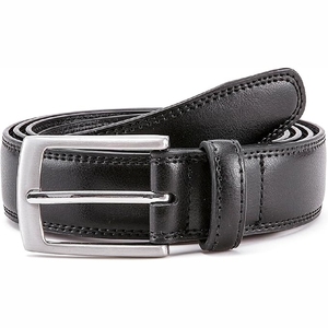 Ceinture en cuir de vachette véritable pour homme, très vendue, avec boucle en alliage, ceinture en cuir de vachette de haute qualité - Product Image 1
