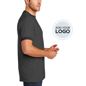 Camisetas de Mezcla Triple de Viscosa, Algodón Orgánico y Bambú al por Mayor |   Camiseta Unisex Precio al por Mayor - Product Image 4