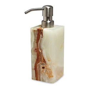Latest Design Marble Hand Wash Bottle & Soap Dispenser <b>Pump</b> Luxury Bathroom Accessories for Modern Hotel and Home Use - Product Image 5