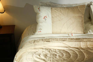 Taie d'oreiller 100% soie de mûrier, taie d'oreiller de luxe en soie de mûrier, taie d'oreiller artisanale 100% soie naturelle - Product Image 5