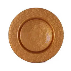 Assiette de service ronde en cuivre de haute qualité, faite à la main, idéale pour la maison, les hôtels, les mariages, la vaisselle de table et les plats – En promotion - Product Image 3