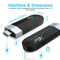 Mini Dispositivo de TV inteligente X98S500, decodificador con Android 11,0, Amlogic S905Y4, reproductor multimedia 4K