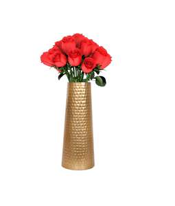 Florero Metálico para Decoración del Hogar, Florero de Mesa para Sala de Estar, Comedor, Oficina, Centro de Mesa para Bodas - Product Image 1