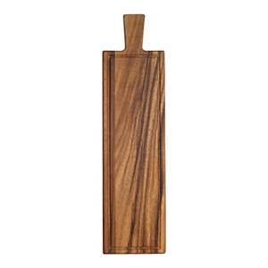Acacia Teak Wood Rectangle Chopping <b>Board</b> Handle Eco-Friendly Lightweight 2.0cm Thick Dishwasher Safe Non-Toxic Anti-Slip Modern - Product Image 5