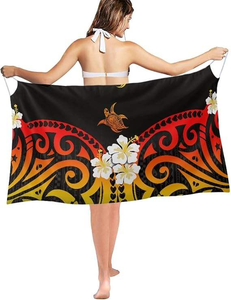 Falda Polinesia de Fabricante Directo con Diseño de Dobladillo con Volantes para la Moda de Verano de Mujeres Modernas, Ropa al por Mayor - Product Image 4