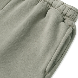 Pantalon évasé personnalisé pour homme, pantalon de survêtement vert, taille élastique, cordon de serrage, jambes larges, pantalon décontracté avec poches latérales - Product Image 4