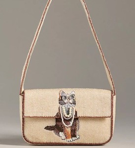 Bolso de hombro para mujer con bordado de cuentas florales y de frutas, para fiestas, eventos, bodas, bolso cruzado, bolso de noche, bolso de mano de moda - Product Image 4