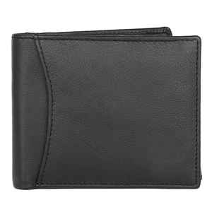 Handmade Luxury Fashion Genuine Leather <b>Black</b> <b>Wallet</b> <b>for</b> <b>Men</b> Slim <b>Wallet</b> - Product Image 4