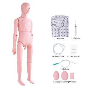Mannequin masculin grandeur nature en PVC pour la formation et l'éducation en soins infirmiers - Product Image 1