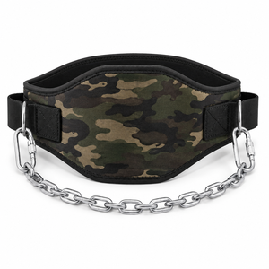 Strong Back Support Dip <b>Belt</b> For Weighted Dips In Black And <b>Red</b> Color Weightlifting <b>Belts</b> - Product Image 4