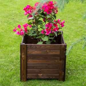 Macetas Geométricas de Madera para Plantas Aéreas, Modernas, Facetadas, Decorativas, Rústicas, Contemporáneas, para Hogar y Oficina - Product Image 5