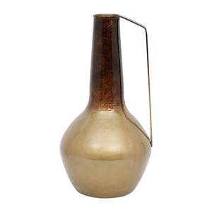 Modern Metallic Gradient <b>Vase</b> | Elegant Gold Metal Decorative Pitcher | Wholesale Home Decor Luxury Flower <b>Vase</b> Flower <b>Vase</b> - Product Image 1