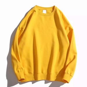 Sweat-shirt unisexe basique à prix abordable, couleur unie, en molleton de coton 65/35, idéal pour l'hiver, vente en gros - Product Image 3