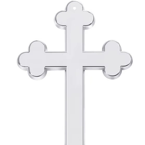 Metal Made Bishop's Blessing Crucifix Eco-friendly Customizable Custom Color Offset Printing Christian Catholic Church Crucifix - Product Image 1