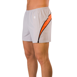 Shorts d'entraînement légers pour hommes avec panneau latéral contrasté, tissu à séchage rapide, athlétique, pour la course à pied et la gym - Product Image 2
