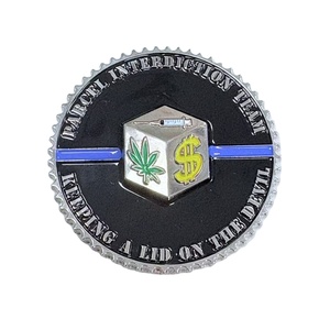 Monedas personalizadas de metal esmaltado suave con acabado brillante en negro, níquel, oro, plata y cobre. - Product Image 3