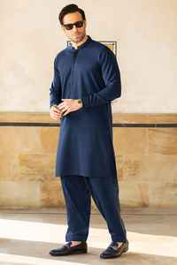Conjunto de Shalwar Kameez para Hombre, Estilo Islámico Casual, Talla Grande, Transpirable, Algodón/Poliéster, para Todas las Temporadas, Venta al Por Mayor - Product Image 2