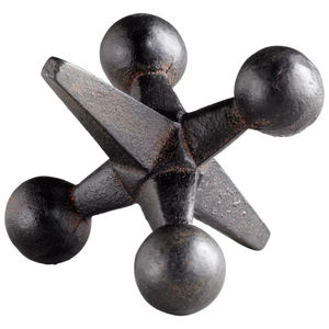 Ensemble de deux sculptures modernes abstraites en aluminium en forme de triangle, statues décoratives faites à la main pour table, remise de diplôme, anniversaire - Product Image 3