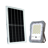 Caméra de sécurité CCTV en aluminium, étanche IP66, 200W, 6000K, lumière du jour, projecteur LED solaire pour rue