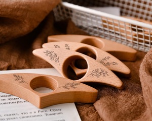 Finger Ring Reader Support <b>Book</b> Finger Holder Wooden - Product Image 5