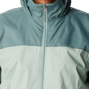 Men's Windbreaker <b>Jacket</b> Casual Winter Wear Stand Collar Zipper Front Solid Color <b>Slim</b> <b>Fit</b> Regular Length Quick Dry Seamless - Product Image 4