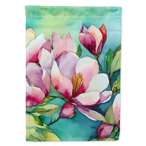 Louisiana Magnolias Watercolor Garden Flag Multicolor Mailbox Decorative <b>Yard</b> Flag Banner Patio Artwork Flower <b>Lawn</b> <b>Signs</b> Model - Product Image 1