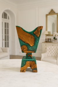 Nouveau Brûleur à Bakhoor en Bois d'Acacia et Résine Époxy Écologique Personnalisable 2026 – Oud Arabe Aromatique pour la Maison et l'Hôtel – Parfum Ramadan - Product Image 6