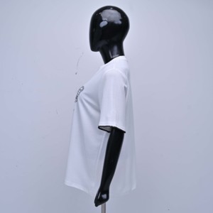 Aesthetic Love <b>Yourself</b> White Cotton T-Shirt Crew Neck Short Sleeve Unisex Outdoor Casual Printed Jersey Loose Fit Spring Summer - Product Image 4