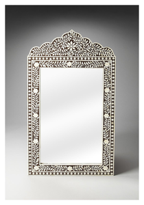 Miroir mural décoratif de luxe en os incrusté d'Inde à prix de gros - Product Image 2