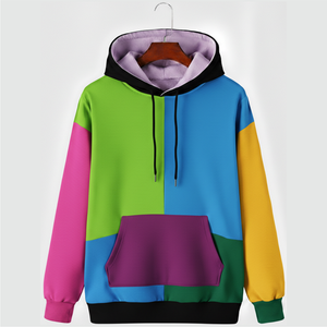 Sudadera con Capucha Extra Grande de Moda, 100% Algodón, con Detalles de Cuentas, Diseñada para un Look Informal y Relajado Tela Cómoda - Product Image 4