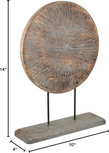 Fabricant OEM : Magnifique centre de table en bois avec plateau décoratif pour bougies, plantes et table à manger - Product Image 6
