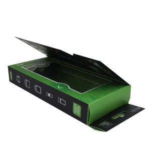 Boîte en carton recyclable avec fermeture magnétique et fenêtre en PVC pour emballage de produits bancaires, impression quadricolore - Product Image 6