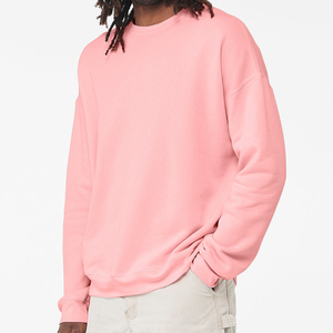 Custom <b>Men</b> <b>Sweatshirt</b> Heavyweight Cotton Fleece Crewneck Pullover OEM ODM Wholesale Best Quality Latest Design - Product Image 3