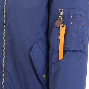 Premium Custom logo Men's Flight <b>Bomber</b> <b>Jacket</b> Winter Cotton Thickened <b>Baseball</b> <b>Bomber</b> <b>Jacket</b> for Men Manufacturers Wholesale - Product Image 5