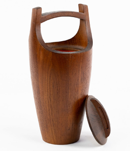 Enfriador de Cerveza de Madera Natural en Forma de Botella, Cubo de Hielo de Madera para Bebidas, Enfriador de Hielo Artesanal de Madera - Product Image 1