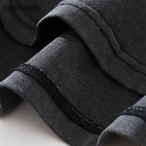 Conjunto de Camiseta y Sudadera con Capucha Oversize con Estampado Gráfico Lavado al Ácido 2026, Estilo Urbano Vintage, Algodón Pesado, Ropa Urbana con Efecto Desgastado - Product Image 4