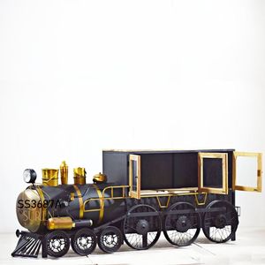 Mesa de motor de estilo riel de diseñador indio con cajón Hoteles y restaurante Estilo Unidad de visualización de recepción - Product Image 3