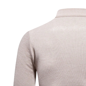 <b>Mens</b> Quarter Zip Classic Anti-Pilling Knit Sweater Stand Collar Long Sleeve <b>Pullover</b> Ribbed Cuff Hem Plain Casual Winter - Product Image 4