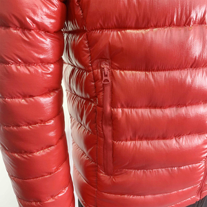 Men's <b>Red</b> <b>Hooded</b> Puffer <b>Jackets</b> Zipper Closure Winter Casual Wear Regular Fit Polyester Material Youth Warm <b>Jackets</b> - Product Image 6