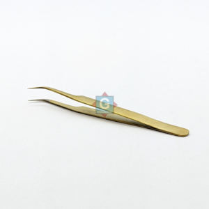 Aplicador de Pestañas Postizas con Punta de Fibra, Duradero y Preciso, Pinzas de Acero Inoxidable para Extensión de Pestañas - Product Image 2