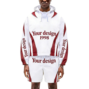 Sweat-shirts à capuche zippés en jersey 100 % coton pour hommes, grandes tailles, personnalisés OEM, avec col montant, broderie 3D en relief, écologiques - Product Image 3