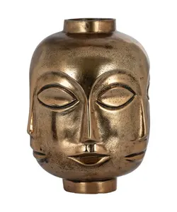 แจกันดอกไม้เหล็กดัดลายดอกไม้ชายฝั่ง ดีไซน์ทันสมัย ทำด้วยมือ เป็นมิตรกับสิ่งแวดล้อม สำหรับตลาดส่งออก โดย Zahid Exports - Product Image 2