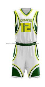 Uniforme de Baloncesto Transpirable de Alta Calidad, Diseños y Colores Personalizados, 100% Poliéster, Sin Mangas, Servicio OEM al por Mayor - Product Image 5