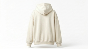 Sudadera con Capucha para Niñas Dumela, Color Blanco, 100% Algodón, Felpa, Bolsillo Frontal Grande, Estilo Casual para Otoño - Product Image 2