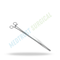 Forceps cervicaux vétérinaires réutilisables 75 cm en acier inoxydable, instrument chirurgical pour usage obstétrical chez les chevaux et les bovins