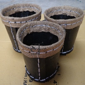 Cesta Multiusos de Caucho Reciclado, Duradera, Hecha a Mano, Maceta para Flores, Decoración Sostenible para el Hogar, Organizador de Almacenamiento para Jardín - Product Image 6